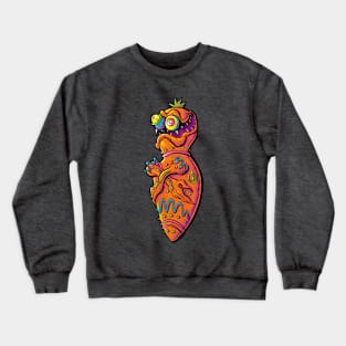 Guagua fink bread dia de muertos Crewneck Sweatshirt